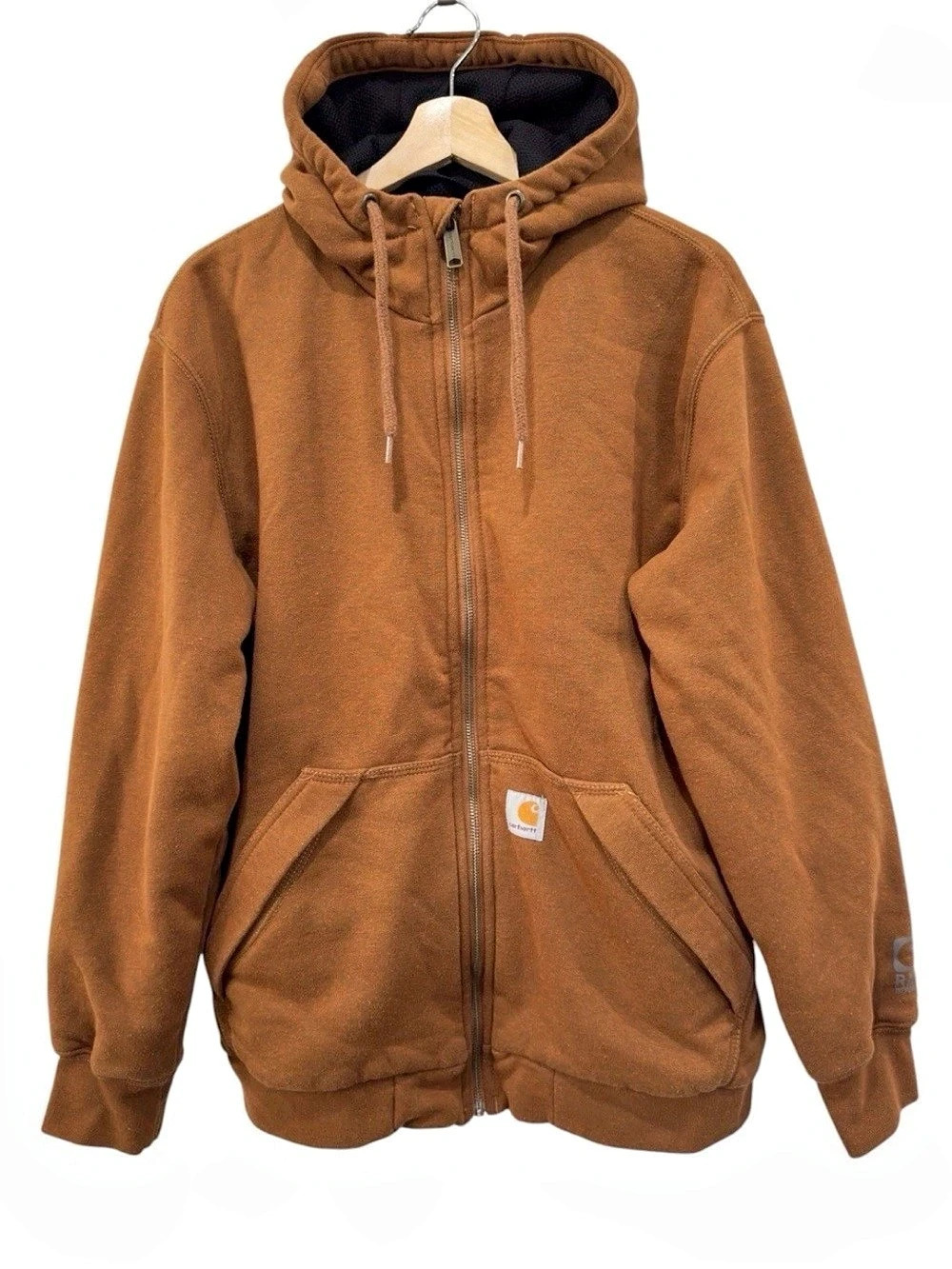 Carhartt 104078 B00 Rain Defender Brown Small Jacket